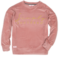 Simply Southern Preppy Squishy Rose Crew - Adult & Kids T-Shirts, Sweatshirts & Hoodies apparel design preview 1