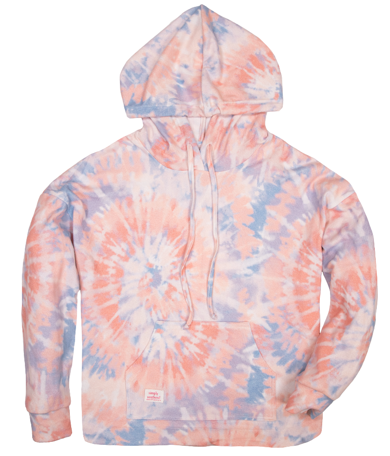 Simply Southern Peach Swirl Tiedye - Adult & Kids T-Shirts, Sweatshirts & Hoodies apparel design preview 1