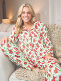 Simply Southern Holiday Patterns PJ Pants Top Set - Adult & Kids T-Shirts, Sweatshirts & Hoodies apparel design preview 1