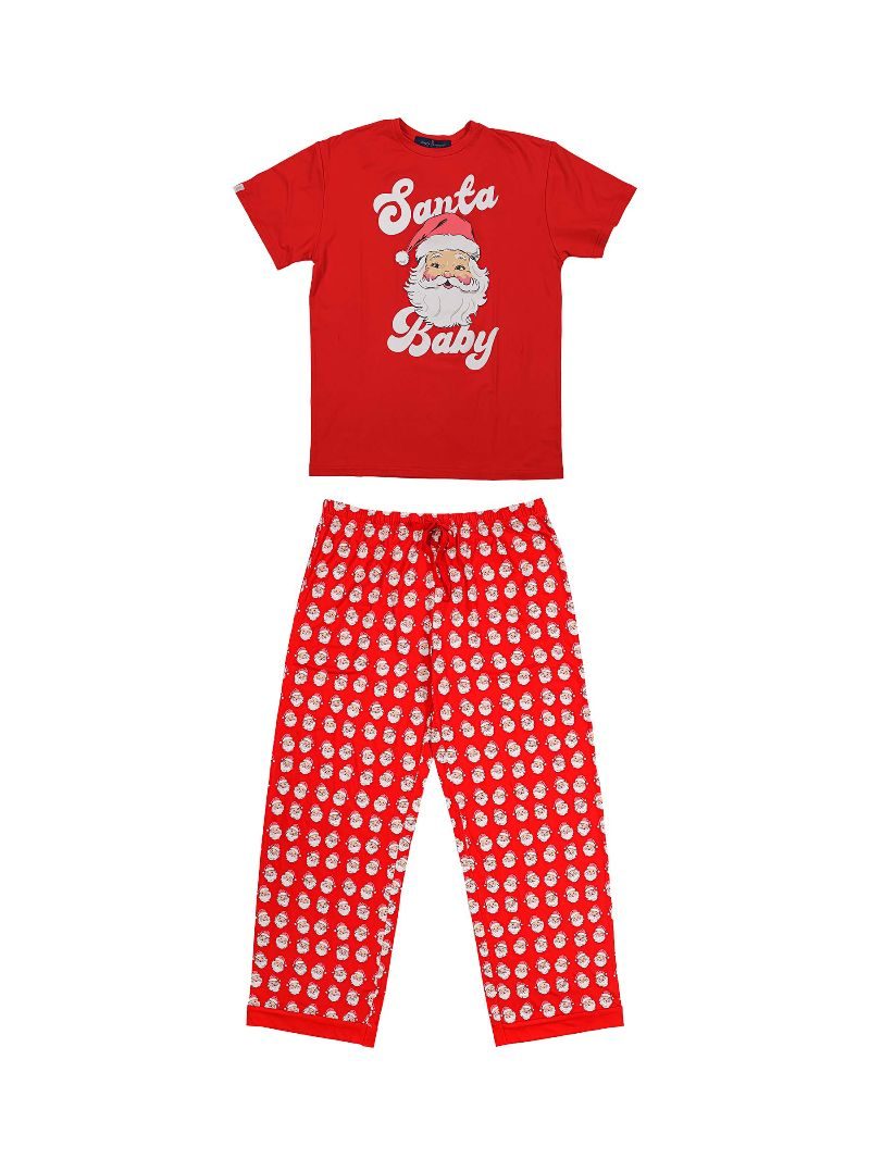 Simply Southern Santa Holiday PJ Pants Set - Adult & Kids T-Shirts, Sweatshirts & Hoodies apparel design preview 2