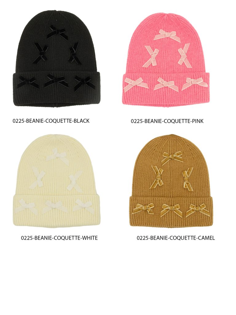 Simply Southern 0225 Preppy Solid COQUETTE Beanie Hat - Adult & Kids T-Shirts, Sweatshirts & Hoodies apparel design preview 2