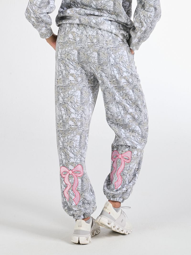 Simply Southern Camo Bow Pattern Alice Lounge Pants - Adult & Kids T-Shirts, Sweatshirts & Hoodies apparel design preview 2