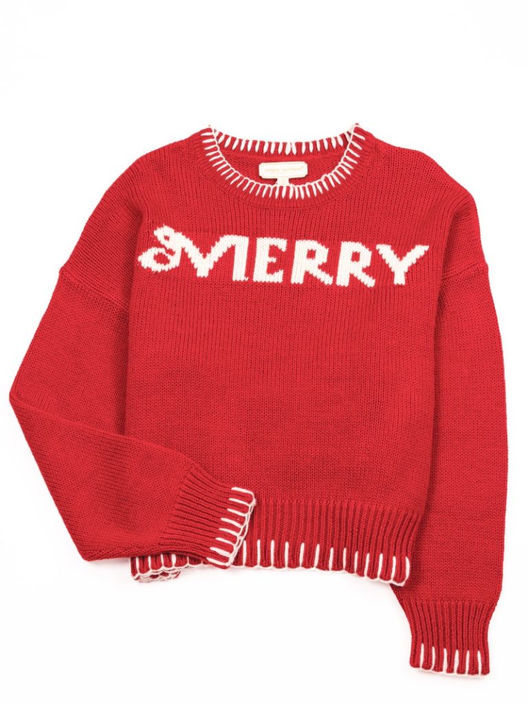 Simply Southern Merry Holiday Imee Sweater - Adult & Kids T-Shirts, Sweatshirts & Hoodies apparel design preview 2