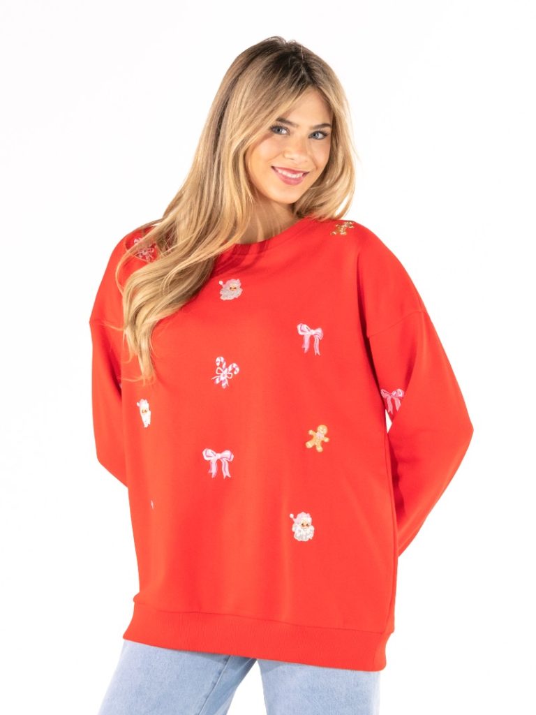Simply Southern 0226 Gingerbread Holiday Embroidered - Adult & Kids T-Shirts, Sweatshirts & Hoodies apparel design preview 2