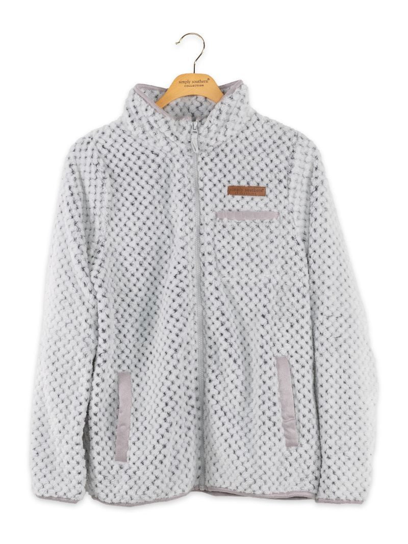 Simply Southern 0226 Soft Sherpa Full Zip Jacket - Adult & Kids T-Shirts, Sweatshirts & Hoodies apparel design preview 2