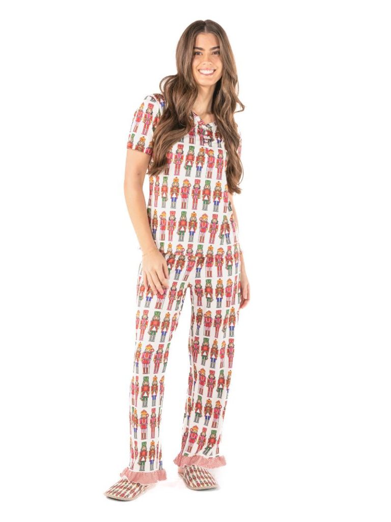 Simply Southern 0226 Nutcracker Holiday PJ Pants Top - Adult & Kids T-Shirts, Sweatshirts & Hoodies apparel design preview 1