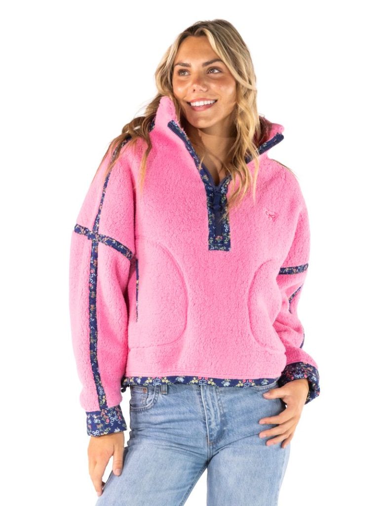 Simply Southern 0226 Eileen Blush Fleece Soft - Adult & Kids T-Shirts, Sweatshirts & Hoodies apparel design preview 1