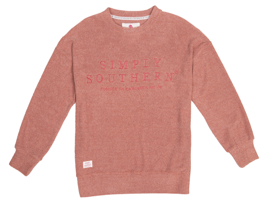 Simply Southern Brick Terry Soft Crew - Adult & Kids T-Shirts, Sweatshirts & Hoodies apparel design preview 1