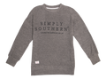 Simply Southern Slate Terry Soft Crew - Adult & Kids T-Shirts, Sweatshirts & Hoodies apparel design preview 1