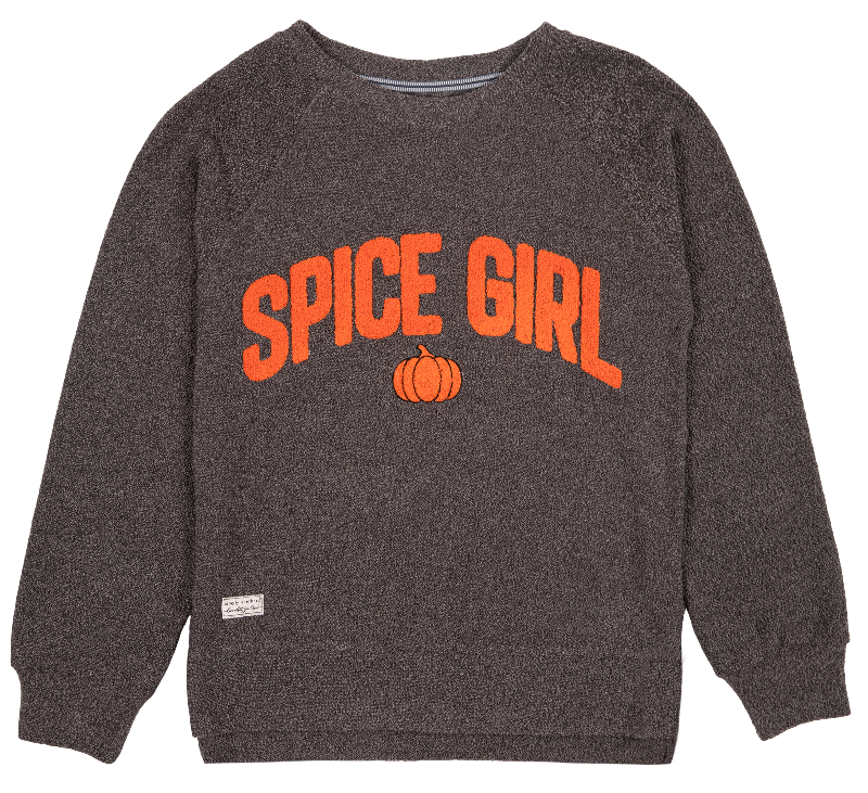 Simply Southern Spice Girl Pumpkin Terry Crew - Adult & Kids T-Shirts, Sweatshirts & Hoodies apparel design preview 1