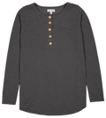 SALE Simply Southern Preppy Henley Dark Grey - Adult & Kids T-Shirts, Sweatshirts & Hoodies apparel design preview 1