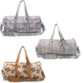 Simply Southern Preppy Pattern Leather Duffle Bag - Adult & Kids T-Shirts, Sweatshirts & Hoodies apparel design preview 1
