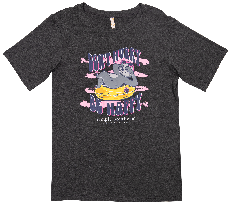 Simply Southern Happy Sloth PJ Pants Set - Adult & Kids T-Shirts, Sweatshirts & Hoodies apparel design preview 2