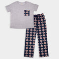 Simply Southern Aztec Navy PJ Pants Set - Adult & Kids T-Shirts, Sweatshirts & Hoodies apparel design preview 1