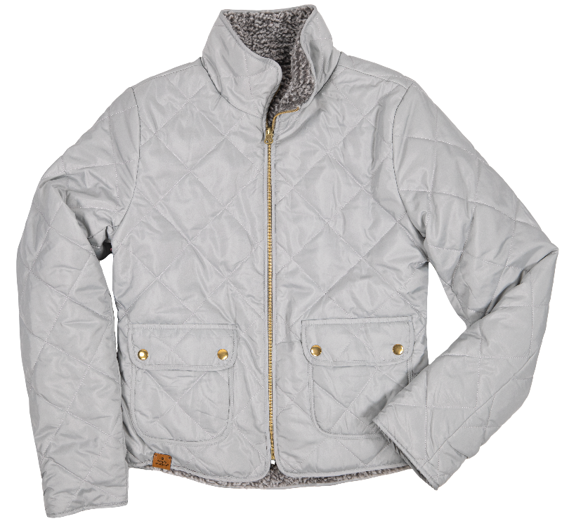 Simply Southern Grey Reversible Sherpa Shacket Jacket - Adult & Kids T-Shirts, Sweatshirts & Hoodies apparel design preview 1