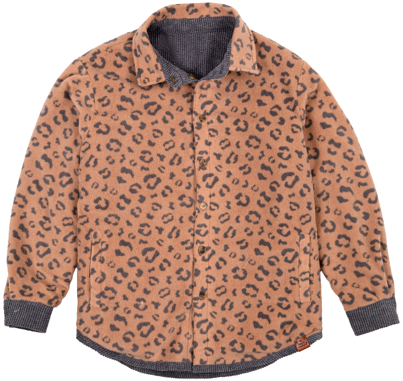 Simply Southern Leopard Reversible Shacket Jacket - Adult & Kids T-Shirts, Sweatshirts & Hoodies apparel design preview 1