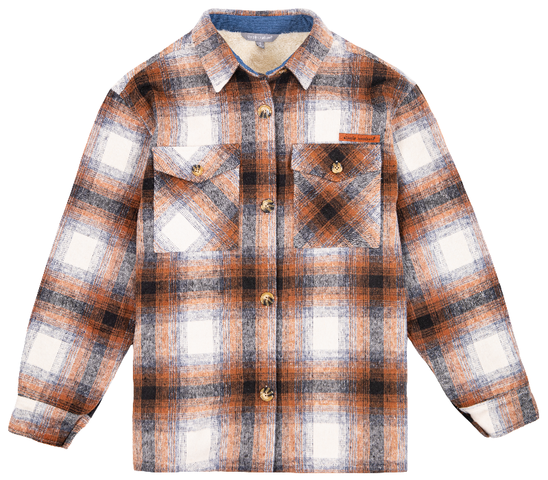 SALE Simply Southern Plaid Sherpa Lined Sweater - Adult & Kids T-Shirts, Sweatshirts & Hoodies apparel design preview 1