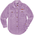 SALE Simply Southern Lilac Soft Sherpa Shacket Jacket - Adult & Kids T-Shirts, Sweatshirts & Hoodies apparel design preview 1