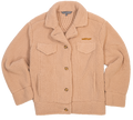 SALE Simply Southern Camel Soft Sherpa Shacket Jacket - Adult & Kids T-Shirts, Sweatshirts & Hoodies apparel design preview 1