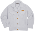 Simply Southern Grey Soft Sherpa Shacket Jacket - Adult & Kids T-Shirts, Sweatshirts & Hoodies apparel design preview 1