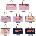 SALE Simply Southern Preppy Sparkle Letters Tote Bag - Adult & Kids T-Shirts, Sweatshirts & Hoodies apparel design preview 1