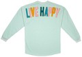 SALE Simply Southern Sparkle Live Happy Jersey Crew - Adult & Kids T-Shirts, Sweatshirts & Hoodies apparel design preview 1