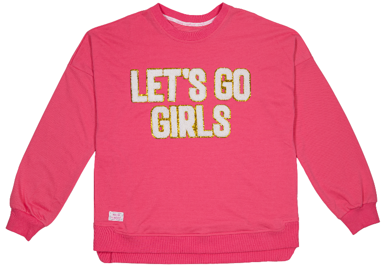 Simply Southern Girls Terry Crew - Adult & Kids T-Shirts, Sweatshirts & Hoodies apparel design preview 1