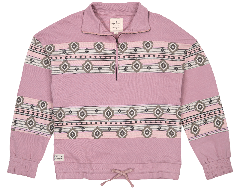 SALE Simply Southern Quarter Zip Stripe Aztec Jacket - Adult & Kids T-Shirts, Sweatshirts & Hoodies apparel design preview 2