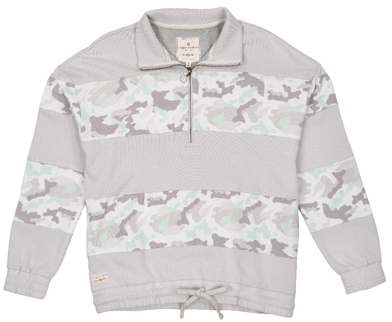 SALE Simply Southern Quarter Zip Stripe Camo Jacket - Adult & Kids T-Shirts, Sweatshirts & Hoodies apparel design preview 1