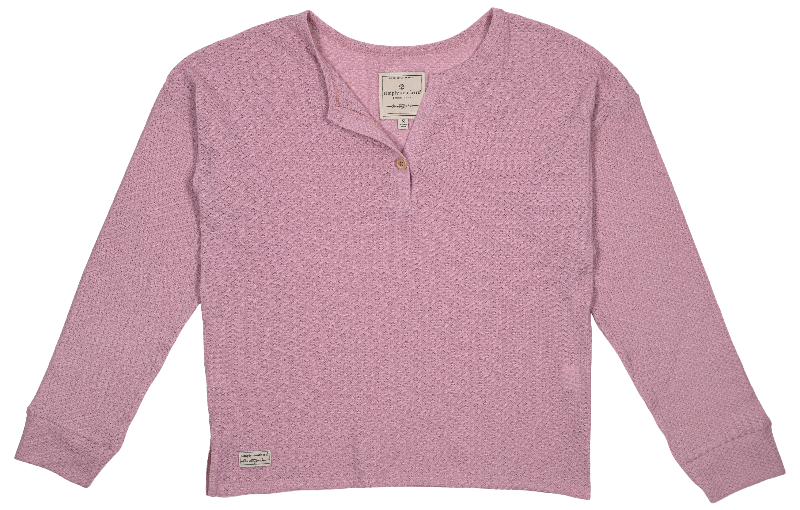 SALE Simply Southern Dawn Waffle Knit Henley - Adult & Kids T-Shirts, Sweatshirts & Hoodies apparel design preview 1