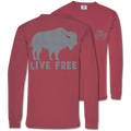 SALE Couture Priority Live Free Buffalo Comfort - Adult & Kids T-Shirts, Sweatshirts & Hoodies apparel design preview 1