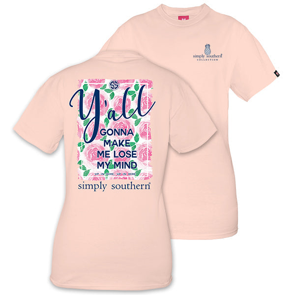 SALE Simply Southern Preppy Make Me Lose My Mind - Adult & Kids T-Shirts, Sweatshirts & Hoodies apparel design preview 1