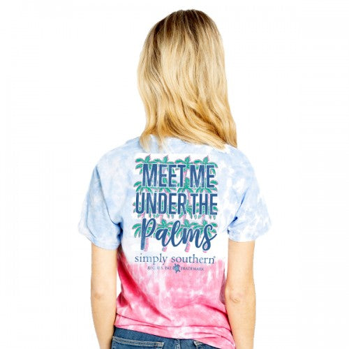 SALE Simply Southern Preppy Meet Me Under The Palms - Adult & Kids T-Shirts, Sweatshirts & Hoodies apparel design preview 2