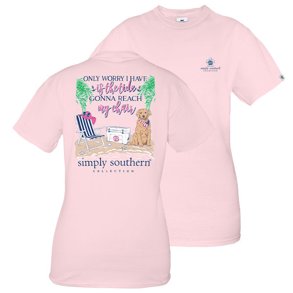 SALE Simply Southern Preppy Beach Tide Chair - Adult & Kids T-Shirts, Sweatshirts & Hoodies apparel design preview 1