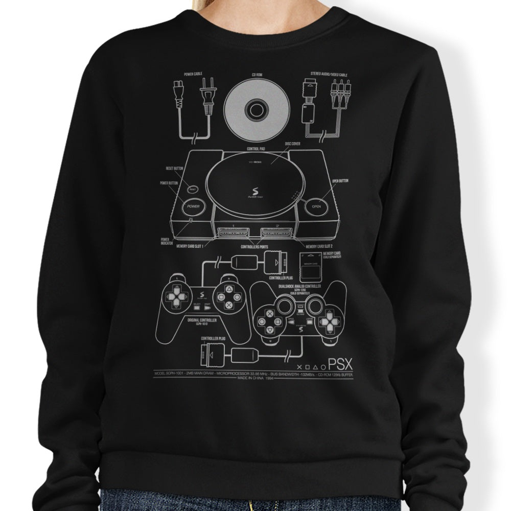 PSX (Alt) - Adult & Kids T-Shirts, Sweatshirts & Hoodies apparel design preview 1