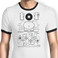 PSX Ringer - Adult & Kids T-Shirts, Sweatshirts & Hoodies apparel design preview 1