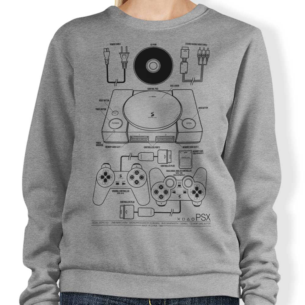 PSX - Adult & Kids T-Shirts, Sweatshirts & Hoodies apparel design preview 1