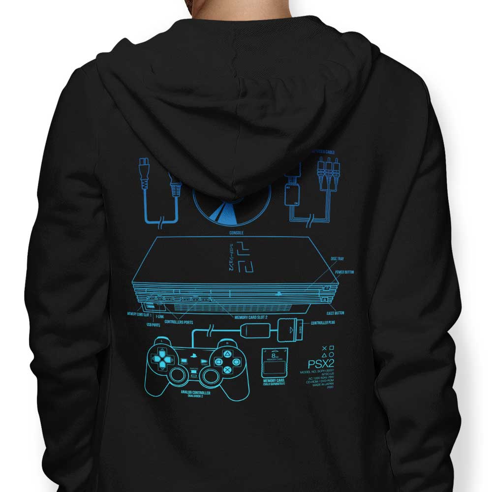 PSX2 - Adult & Kids T-Shirts, Sweatshirts & Hoodies apparel design preview 1