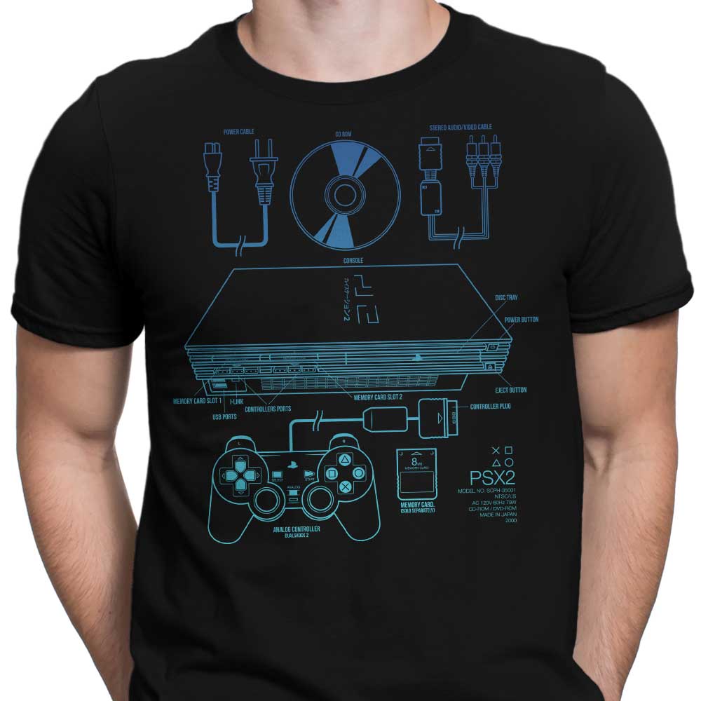 PSX2 Men's Apparel - Adult & Kids T-Shirts, Sweatshirts & Hoodies apparel design preview 2