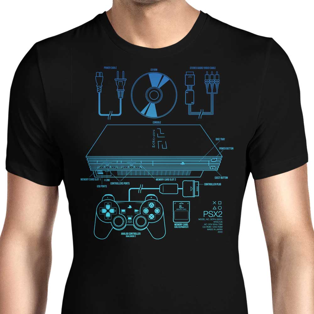 PSX2 Men's Apparel - Adult & Kids T-Shirts, Sweatshirts & Hoodies apparel design preview 1