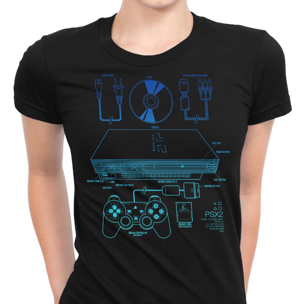 PSX2 Women's Apparel - Adult & Kids T-Shirts, Sweatshirts & Hoodies apparel design preview 1