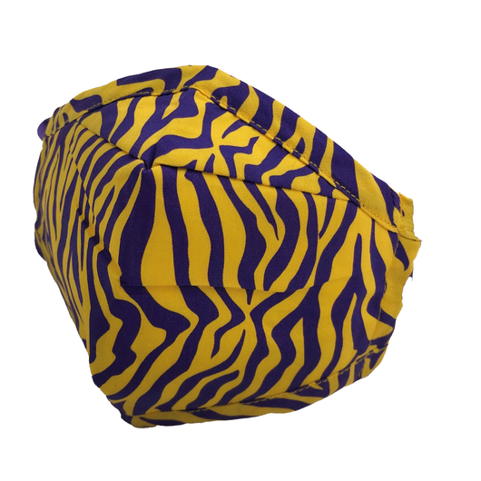 Girlie Girl Preppy Purple Yellow Tiger Protective - Adult & Kids T-Shirts, Sweatshirts & Hoodies apparel design preview 1