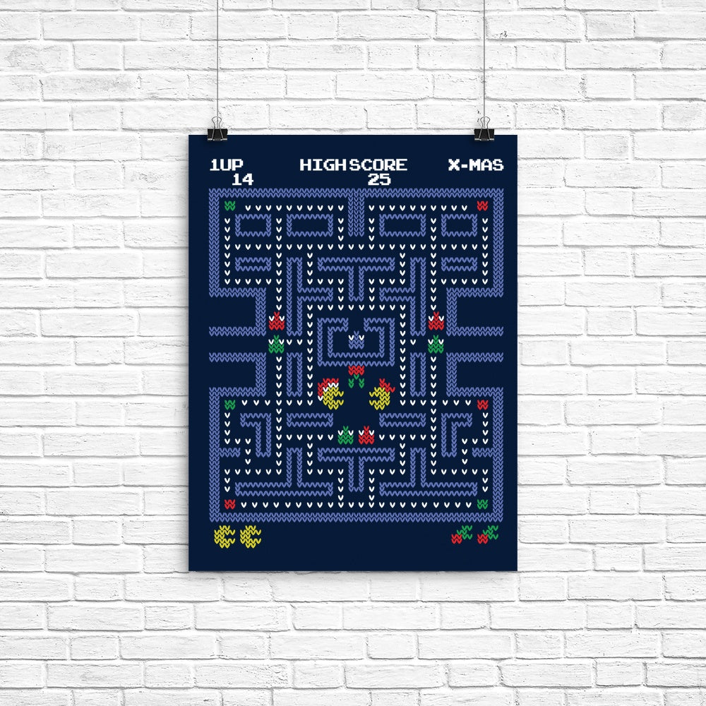Pacman Fever Poster - Adult & Kids T-Shirts, Sweatshirts & Hoodies apparel design preview 1