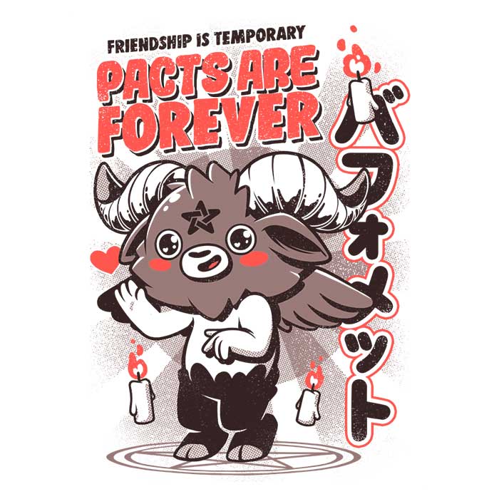 Pacts are Forever Ringer - Adult & Kids T-Shirts, Sweatshirts & Hoodies apparel design preview 2