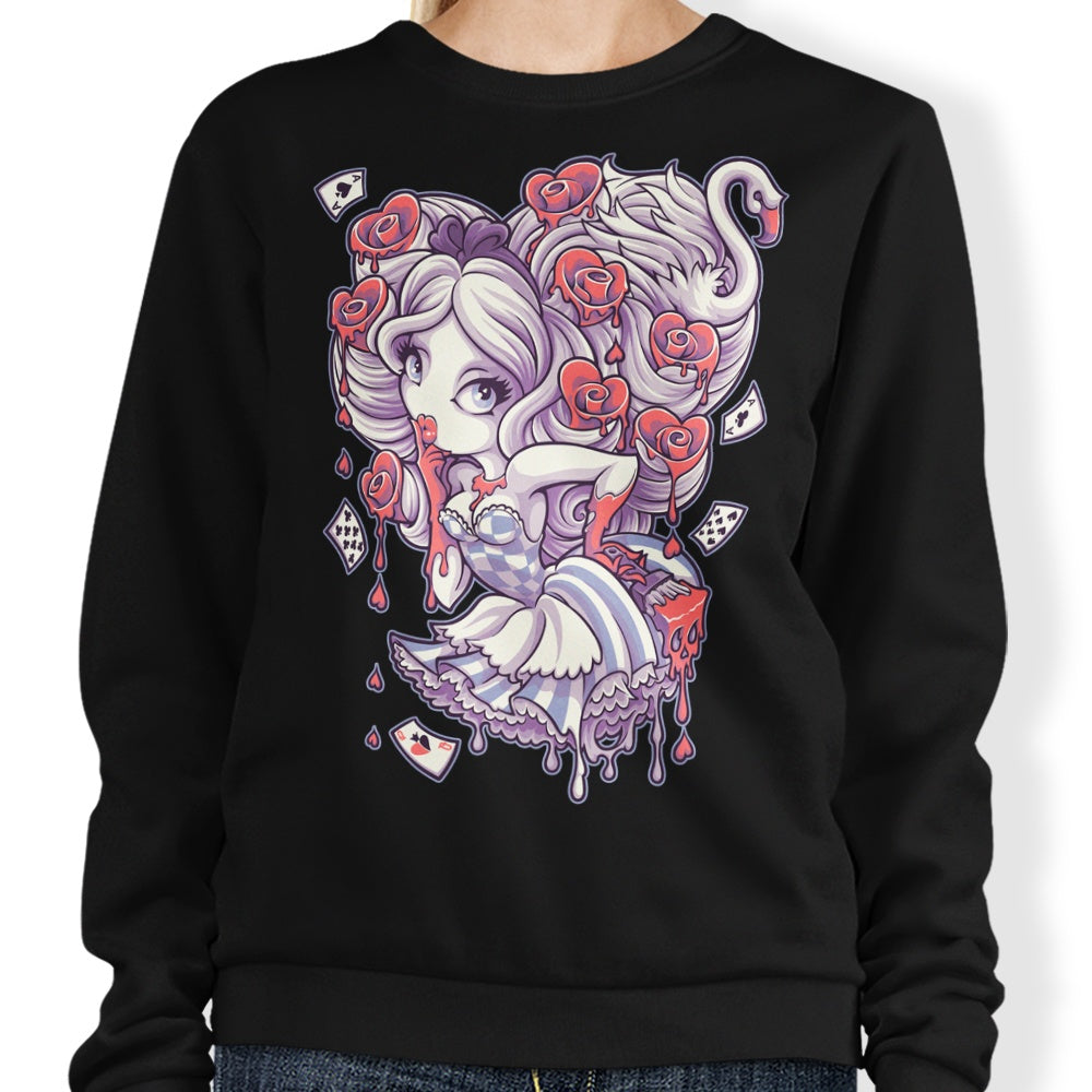 Painting the Roses Red - Adult & Kids T-Shirts, Sweatshirts & Hoodies apparel design preview 1