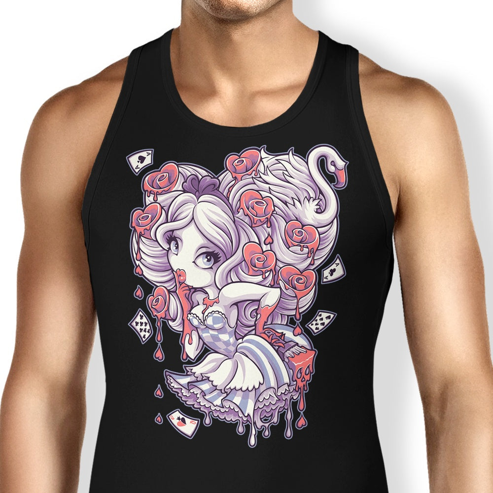 Painting the Roses Red Tank Top - Adult & Kids T-Shirts, Sweatshirts & Hoodies apparel design preview 1