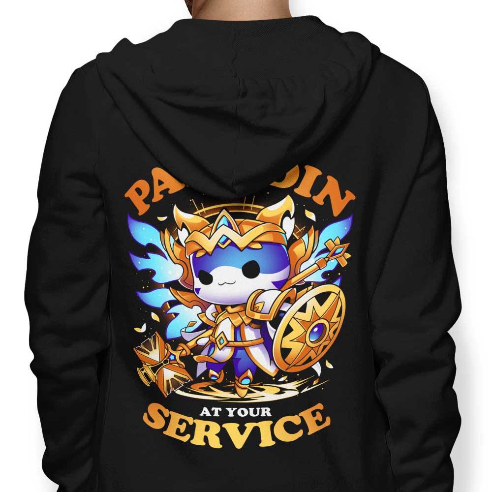 Paladin at Your Service - Adult & Kids T-Shirts, Sweatshirts & Hoodies apparel design preview 1
