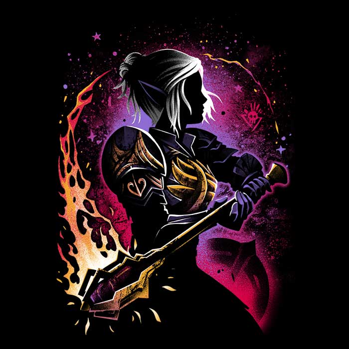 Paladin of the Absolute Women's V-Neck - Adult & Kids T-Shirts, Sweatshirts & Hoodies apparel design preview 2
