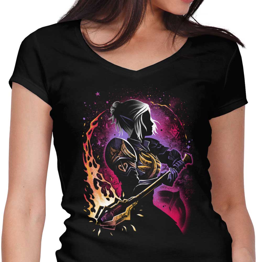 Paladin of the Absolute Women's V-Neck - Adult & Kids T-Shirts, Sweatshirts & Hoodies apparel design preview 1