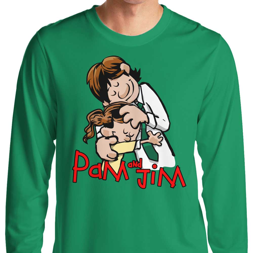 Pam and Jim - Adult & Kids T-Shirts, Sweatshirts & Hoodies apparel design preview 1